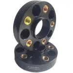 Spacer 30 mm 2tk 5x112 66.6 mm koos keere Holds M14x1.5 Black (NBA-5112-666-30-keere-M14X1.5B)
