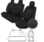 Sprinter II/Crafter 06-16 Чехлы на сиденья (2+1)