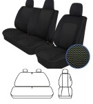 Istmekatted VW T5-T6 (2+1)