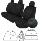 Istmekatted Jumper/Ducato/Boxer (7-kohaline) 06 tagumine 4-kohaline diivan