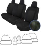 Istmekatted Traveller/Spacetourer/Proace (9 istekohta) 16-