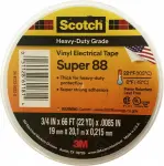 elektrikuteip scotch super 88 19mmx20mx0.215mm