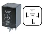 VIIVERELE 24V 0,8 SEK. 24V
