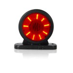 gabariidituli vasak/parem; valge/punane; 12/24V 9xLED + 9xLED