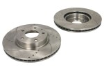 ketas (2 tk) pidurite suure efektiivsusega, SPEEDMAX, ventileeritud, Lõigatud-Puuritud, esi, diameeter välimine. 295 mm, gr. 25 mm,, 2tk. sobib: MAZDA 3, CX-3 1.5D-2.2D 07.13-