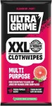 ultragrime xxl multipurpose grapefruit universaalsed puhastuslapid 20tk/pakk