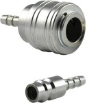 suruõhu kiirliitepesa voolikule 6mm euro 7.6mm + kiirliide 6mm jbm
