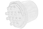 OE CATERPILLAR 5276894-CAT / air filter fits: caterpillar 315, 317, m315, m316, m317, m318