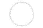 OE CUMMINS 530796000 / compressor gasket fits: cummins