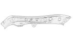 OE TOYOTA 53107-02030 / front panel element (front panel support) right toyota auris, corolla 10.12-08.19