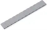 наклеиваемый баланс. тонкий. 2.2mm. коробка 100x30g (12x2.5g) fe. серый. speedliner лента. 355 2.0