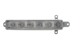 Daytime running lights L/R (LED, colour: chrome) fits: CITROEN BERLINGO II, C1, C1 II, C3 II, C3 PICASSO, JUMPY, SPACETOURER; OPEL VIVARO, ZAFIRA LIFE; PEUGEOT 107, 108, 308 II, EXPERT 03.12-