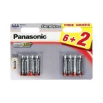 Panasonic patarei AAA(6+2)Everyday Power