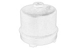 OE DB TRUCK 541 184 06 08 / oil filler cap (at the filter) fits: mercedes actros mp4 / mp5 471.943-om936.916 07.11-
