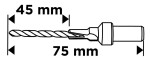 süvistuspuur 4/6 mm