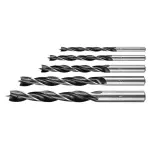 Сверло по дереву Комплект: 4, 5, 6, 8, 10 mm, 5 шт