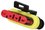 разъем корпус superseal 4-клеммами 10шт m+