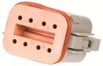 pistikupesa korpus deutsch dt 8-klemmi 10tk m+