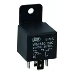 minirelee 24v 20/10a 5 с ногой 1шт m+