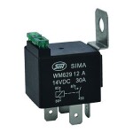 реле 12v 30a 4 с ногой Предохранителя 1шт m+