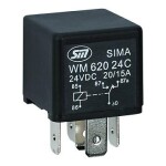 minirelee 24v 20/15a 5 jalaga 1tk m+
