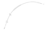 OE FIAT 55228843 / gearshift cable (for selecting gears) suitable for: fiat idea, lancia musa 1.9d 01.04-
