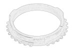 OE FIAT 55234410 / synchronizer fits: fiat fiorino/minivan, panda, qubo 1.2/1.4/1.4cng 09.03-
