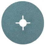 волокно фибра для шлифовки диск 125 MM, K100, 3 шт., ZIRCONIUM