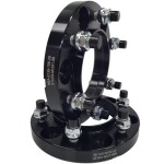 Spacer 20 mm 2tk 6x139.7 106.2 mm koos Studs ja mutrid M12x1.5 Black (NBA-6139-106-20-STUDS-M12X1.5B)