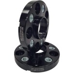 Spacer 20 mm 2tk 5x112 66.6 mm koos keere Holds M14x1.25 Black (NBA-5112-666-20-keere-M14x1.25B)