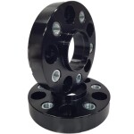 Spacer 25 mm 2tk 5x120 72.6 mm koos keere Holds M14x1.25 Black (NBA-5120-726-25-keere-M14x1.25B)