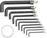 Kuuskantvõtmed /kuuskant/ 2-10 mm, 8 tk komplekt