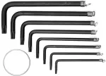 Torx-võtmed T10-T40, 8 tk komplekt
