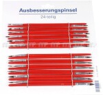 24tk kunstniku/automaalri täppispintslite komplekt mipa