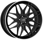 Valuvelg Dotz LongBeach dark Black/poleeritud lip 10.5x22" 5x112 ET25 Keskava 66.6