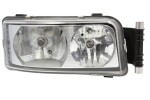 ZKW 569.24.000.27 / headlight right (2*h7/h21w/w5w, electric, daytime running light function, interior color: chrome plated) fits: man lion´s city, tgm i, tgs i 02.09-
