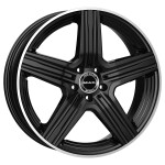 Valuvelg MAK Lewis-D Gloss Black peegel Ring 11x21" 5x112 ET49 Keskava 66.6