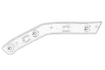 OE SEAT 575 807 183 / bumper mounting front left fits: seat ateca 1.0-2.0d 04.16-