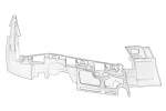 OE SEAT 575 807 890 / bumper mounting front right (under headlight) fits: seat ateca 04.16-12.19