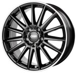 Valuvelg CMS C23 Diamond Rim Black Gloss 8x18" 5x108 ET48 Keskava 63.4