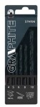 puurid metalli HSS-TIN , 4.0mm - 10mm, komplekt 5 tk