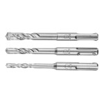 sds plus quatro masonry drills set 3 pcs. - 6, 8, 10 x 110 mm