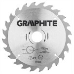 circular saw blades with hm tips 190x30mm , 24 teeth