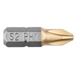 kruvikeeraja otsikud kruvikeerjale PH1 X 25 MM, 2 tk