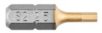 kruvikeeraja otsikud kruvikeerjale HEX HX2.5 X 25 MM, 2 tk