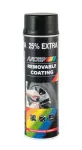 Motip eemaldatav värv must matt 500ml
