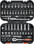  Padrunite-otsikute komplekt 1/4" 56-osa 