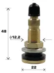 tl-ventiil traktorile tr618a, ava 15,7mm, sirge (3040101)