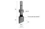 tpms ventiil wonder 1314 veoauto valuveljele 9.7mm. l=70mm. nurk 25