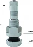 tl-ventiil veoauto valuv. tr542, ava 9,7mm,sirge p32mm,